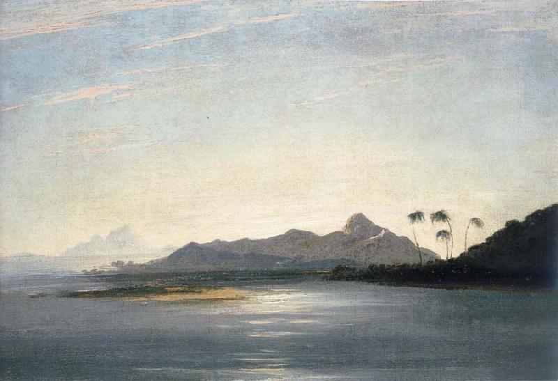 unknow artist A View of the Islands of Otaha Taaha and Bola Bola with Part of the Island of Ulietea Raiatea Sweden oil painting art